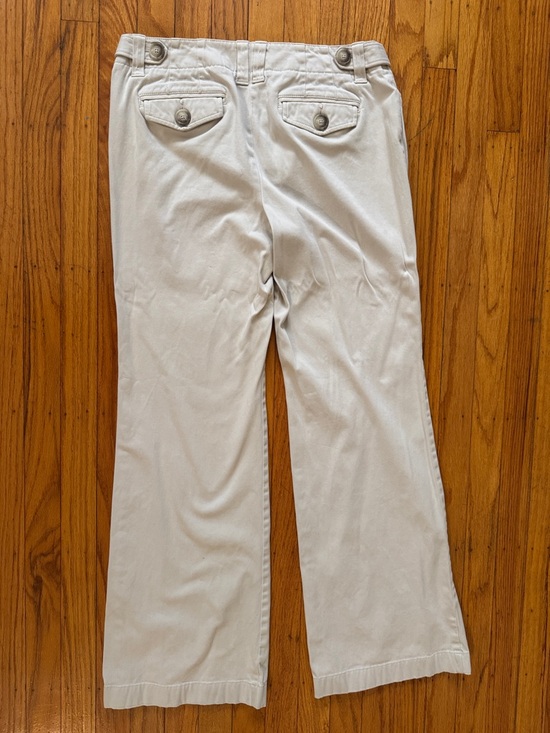 Ann Taylor Straight Leg Pants in Light Beige - Picture 3 of 3